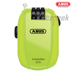 Zabezpieczenie antykradzieżowe Abus 510 - Combiflex StopOver 65 - neon